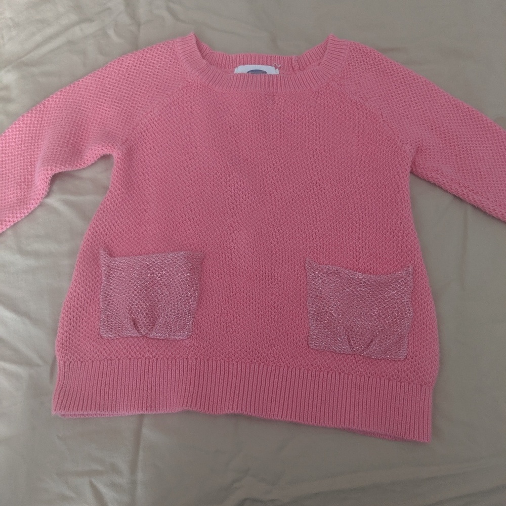 Pink long sleeve sweater